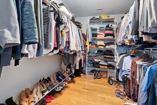 Interior, Walk-in Closets, Wood Texture Flooring