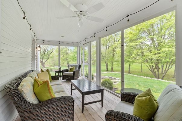 Interior, Sun Room, Wood Texture Flooring