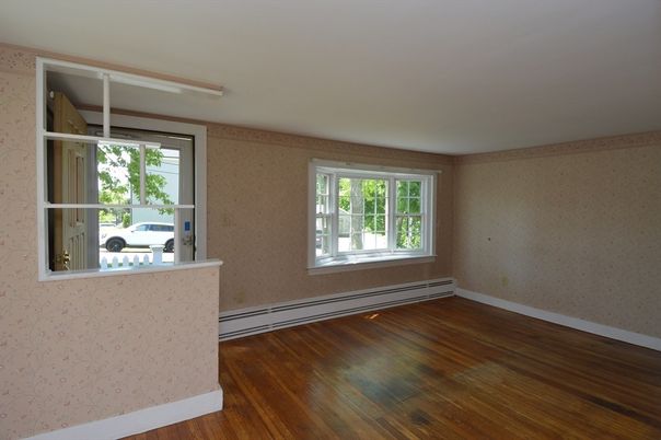 Empty room, Interior, Wood Texture Flooring