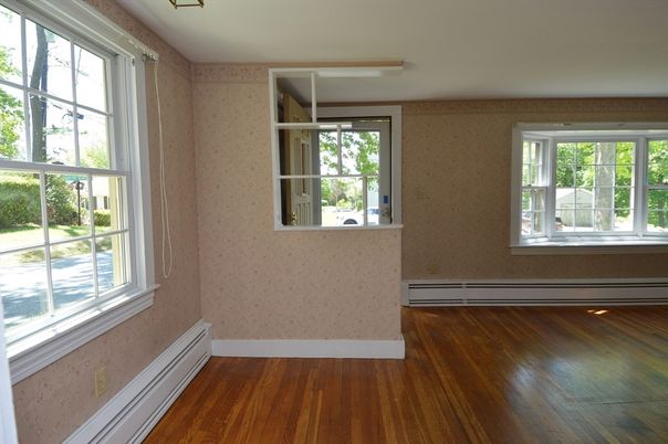 Empty room, Interior, Wood Texture Flooring