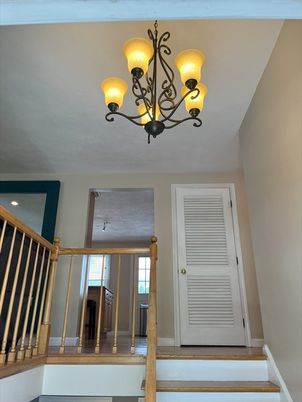 Chandelier, Interior