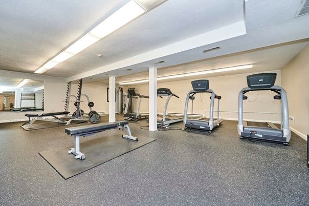 Fitness Equipment, Gym, Interior