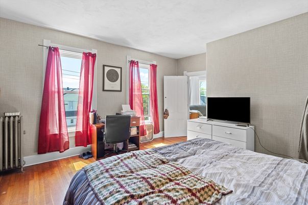 Bedroom, Home Office, Interior, Wood Texture Flooring