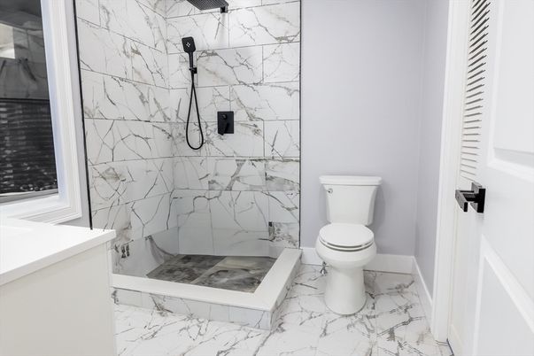 Bathroom, Interior, Marble, Marble Walls