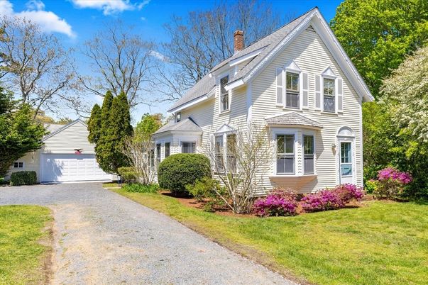Backyard, Detached Garage, Exterior, Facade, Solar Panels, Queen Anne Victorian
