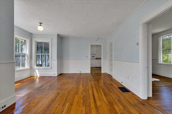 Empty room, Interior, Wood Texture Flooring