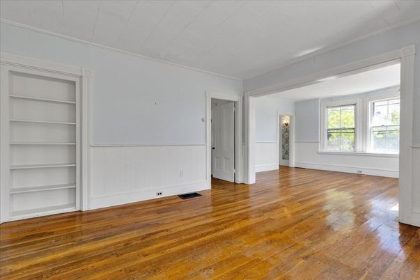 Empty room, Interior, Wood Texture Flooring