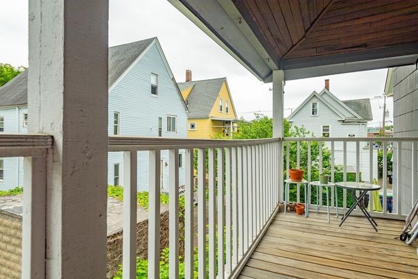 Exterior, Wood Texture Flooring
