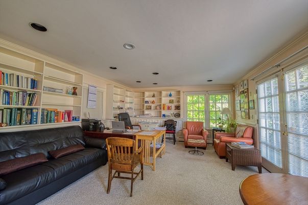 Home Office, Interior, Living room, Recessed Lighting