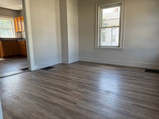 Empty room, Interior, Wood Texture Flooring