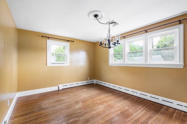 Chandelier, Empty room, Interior, Wood Texture Flooring