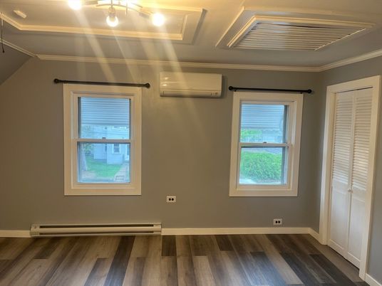 Empty room, Interior, Wood Texture Flooring