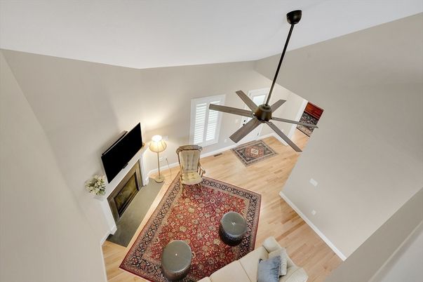 Fireplace, Interior, Wood Texture Flooring