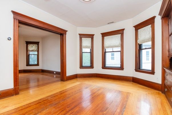 Empty room, Interior, Wood Texture Flooring