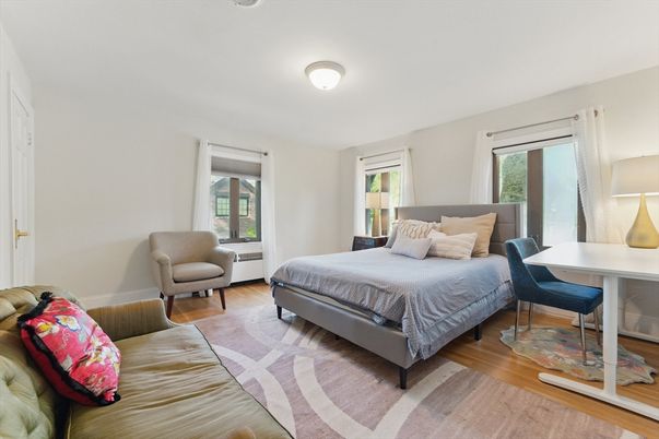 Bedroom, Home Office, Interior, Wood Texture Flooring