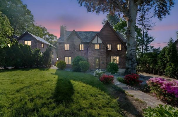 Backyard, Exterior, Facade, Brick Facade, Tudor Revival