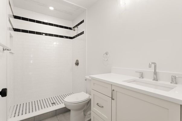 Bathroom, Interior, Recessed Lighting
