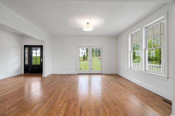 Empty room, Interior, Wood Texture Flooring