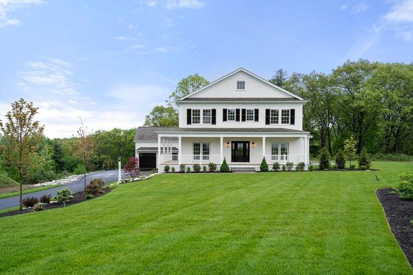 Attached, Backyard, Exterior, Facade, Farmhouse