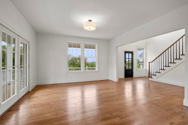 Empty room, Interior, Wood Texture Flooring