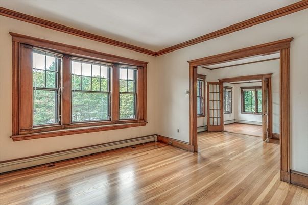 Empty room, Interior, Wood Texture Flooring
