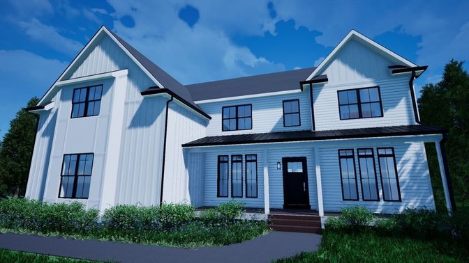 Exterior, Facade, Farmhouse
