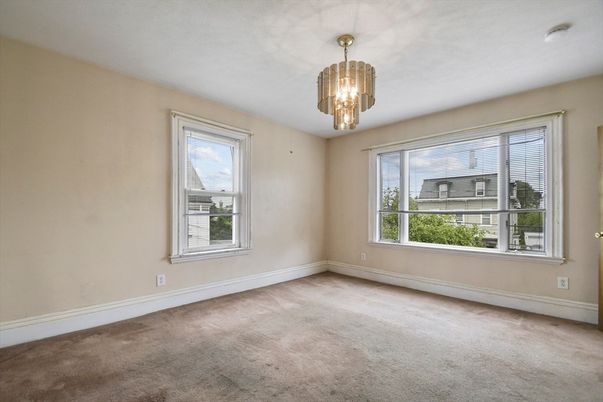 Chandelier, Empty room, Interior