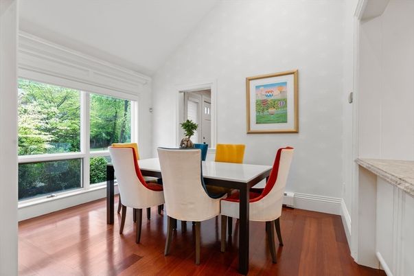 Dining room, Interior, Wood Texture Flooring