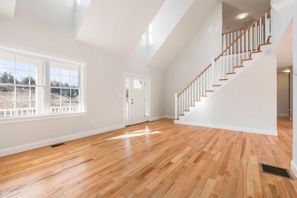 Empty room, Interior, Wood Texture Flooring