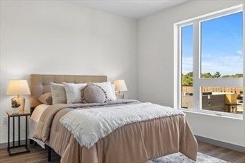Bedroom, Interior, Water, Wood Texture Flooring
