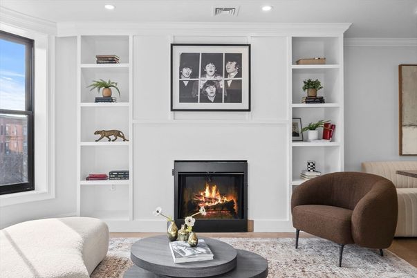 Fireplace, Interior, Recessed Lighting