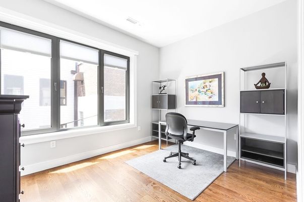 Home Office, Interior, Wood Texture Flooring