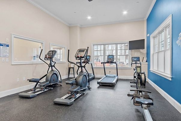 Fitness Equipment, Interior, Recessed Lighting