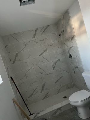 Bathroom, Interior, Marble Walls