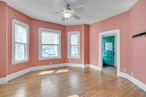 Empty room, Interior, Wood Texture Flooring