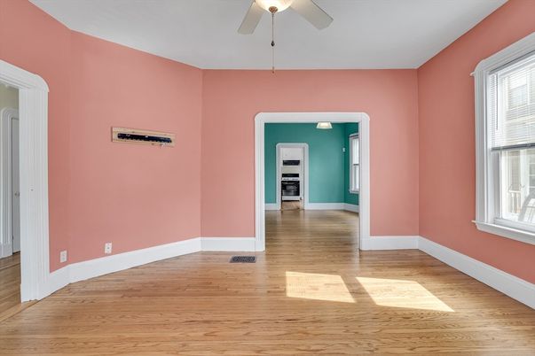 Empty room, Interior, Wood Texture Flooring
