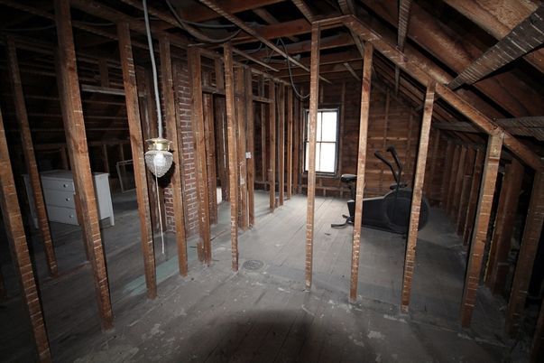 Interior, Wooden Beams, Wooden Walls