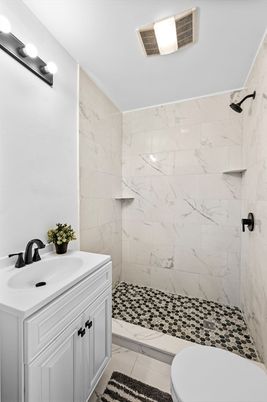 Bathroom, Interior, Marble Walls
