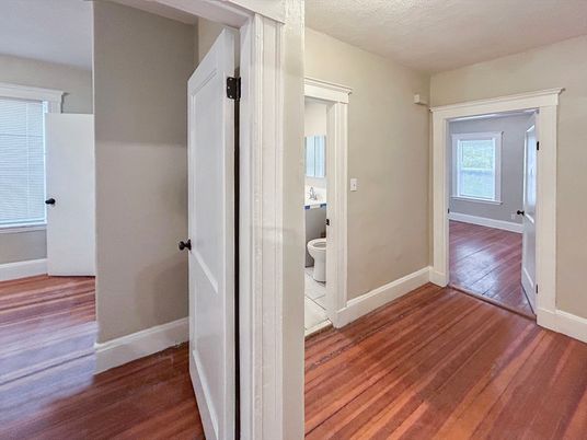 Bathroom, Empty room, Interior, Wood Texture Flooring