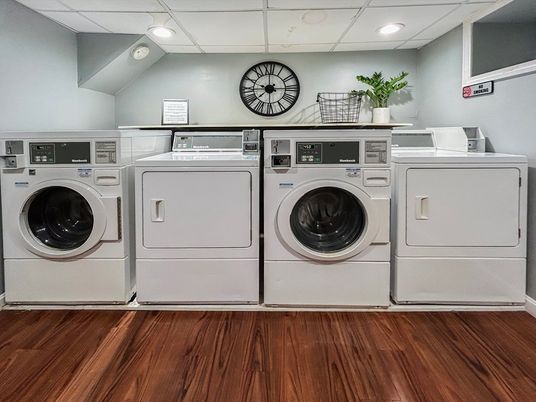Interior, Recessed Lighting, Utility Closets, Washer, Wood Texture Flooring