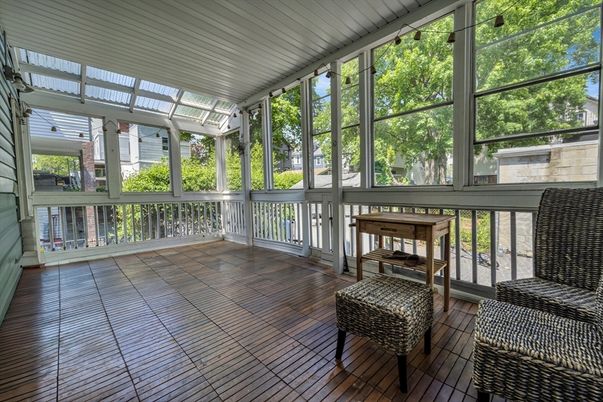 Interior, Sun Room, Wood Texture Flooring