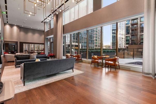 Interior, Living room, Pendant Lights, Wood Texture Flooring