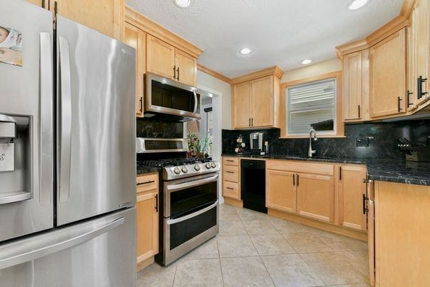 Interior, Kitchen, Recessed Lighting, Stainless Steel Appliances