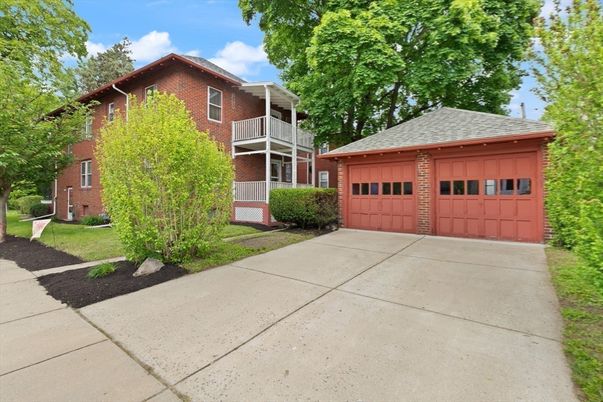 Detached Garage, Exterior, Facade, Brick Facade, Brick Traditional