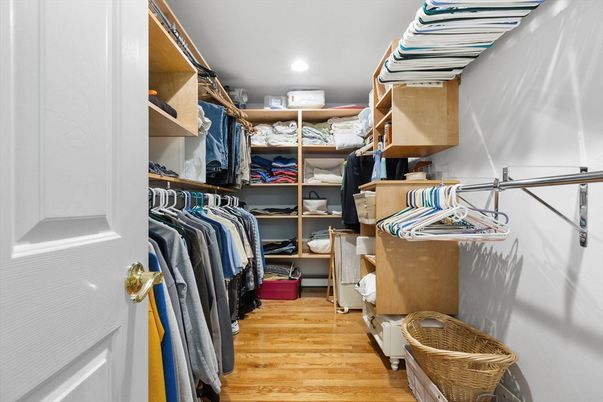 Interior, Recessed Lighting, Walk-in Closets, Wood Texture Flooring