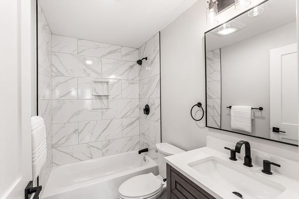 Bathroom, Interior, Marble Walls