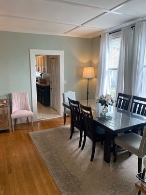 Dining room, Interior, Wood Texture Flooring