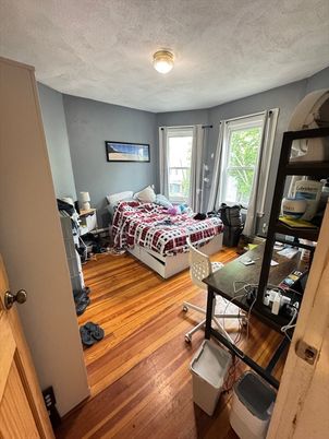 Bedroom, Home Office, Interior, Wood Texture Flooring