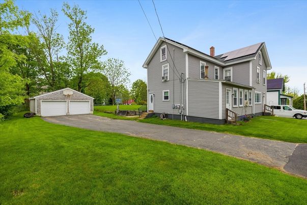 Backyard, Detached Garage, Exterior, Solar Panels