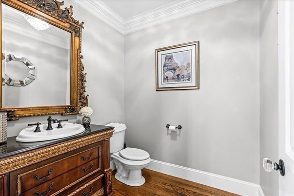 Bathroom, Interior, Wood Texture Flooring